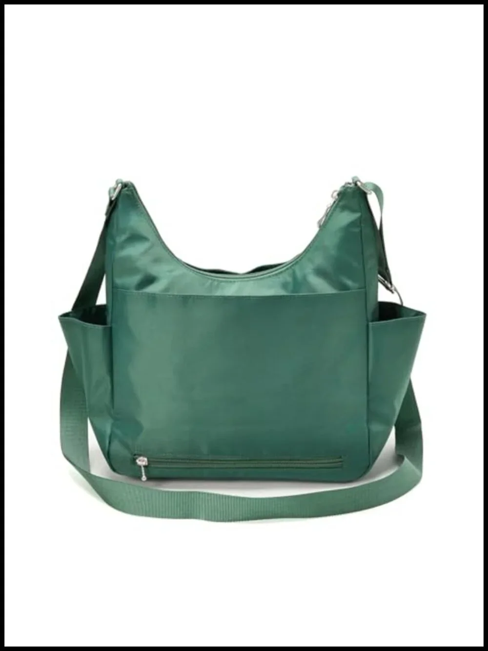 Lightweight RFID Hobo Crossbody Bag with Adjustable Strap